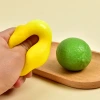 Fluid Lemon Kneading Fun Slow Rebound Toy Creative Super sticky pvc Bag Fruit Simulation Stress-relieving Toy Kneading Fun Application Scenario